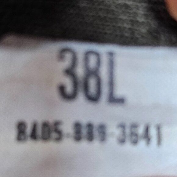 Overcoat Wool Serge Green Men's 38L USMC Marine Core Army Trench Coat Vintage - Picture 13 of 15